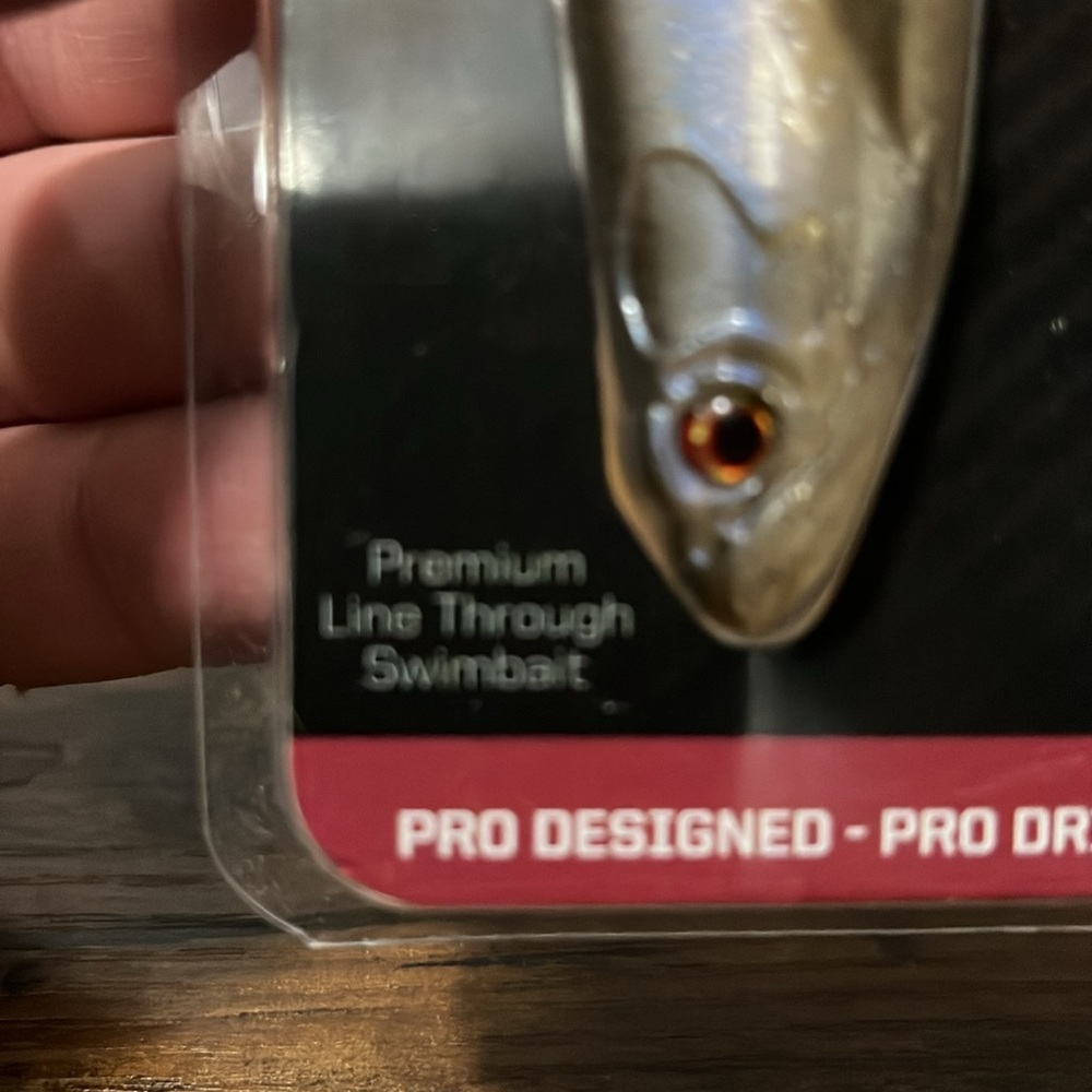 Bass mafia Dangerous Loaded Swimbait - blackback shad NWT - Picture 4 of 11
